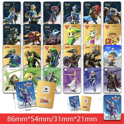 ebay zelda nfc card set|legend of Zelda amiibo cards.